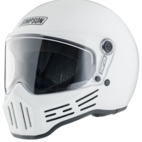 Каска SIMPSON M30 Matt White