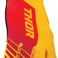 Мотокрос ръкавици THOR AGILE ANALOG YELLOW/RED