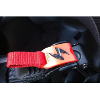 Каска SCORPION EXO 391 Haut Matt Black/Silver/Red