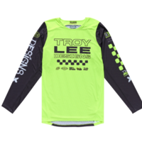 Mотокрос джърси TROY LEE DESIGNS GP Pro Air Standard Jersey - Glo Yellow/Black
