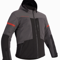 Текстилно мото яке Lindstrands Rexbo V2 Grey Black