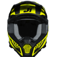 Mотокрос каска Just1 J-22 F Falcon Titanium/Black/Fluo Yellow
