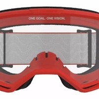 Мотокрос очила ALPINESTARS VISION 3 WORDMARK RED CLEAR