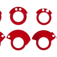 Мото ръкохватки RACETECH Lock On Neon Yellow