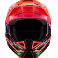 Детска мотокрос каска ALPINESTARS SM3 DEEGAN OR/PU