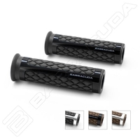 Мото ръкохватки BARRACUDA CLASSIC BROWN BLACK GRIPS