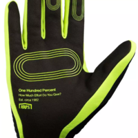 Мотокрос ръкавици 100% BRISKER XTREME BLACK/FLUO YELLOW