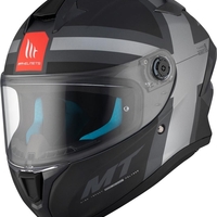 Каска MT TARGO S BRITAIN C2 MATT BLACK/GRAY