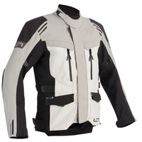 Текстилно мото яке Lindstrands Storbo Light Grey Black
