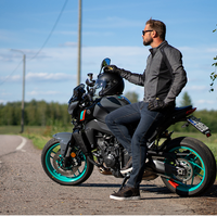 Мото дънки Lindstrands Lejen Blue