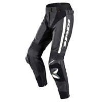 Дамски кожен мото панталон SPIDI  RR PRO 2 Black/White