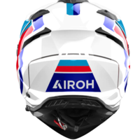 Каска AIROH BANDIT HORN WHITE GLOSS