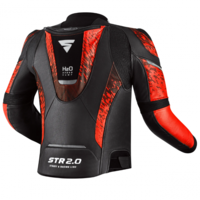 Кожено мото яке SHIMA STR 2.0 BRIGHT RED