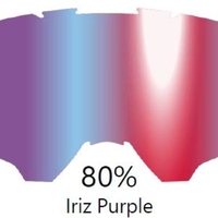 Iriz плака за очила Leatt Velocity-Purple 80%