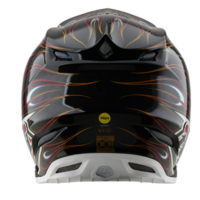 Mотокрос каска TROY LEE DESIGNS SE5 Carbon Torched - Black/Red