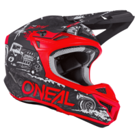 Мотокрос каска O'NEAL 5SERIES HR BLACK/RED