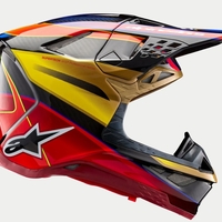 Мотокрос каска ALPINESTARS SM10 ERA GOLD