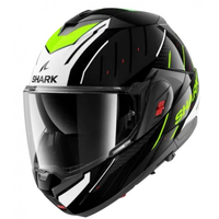 Модуларна каска SHARK OXO RYDGER Black White Yellow