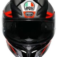 КАСКА AGV K1 S FASTLAP BLACK/GREY/RED