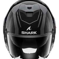 Модуларна каска SHARK OXO RYDGER Mat Anthracite Blue Black