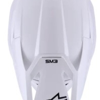 Мотокрос каска ALPINESTARS SM3 WHITE-GLOSS