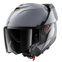 Модуларна каска SHARK OXO Gun Silver