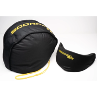 Каска Scorpion EXO-R1 EVO II AIR VITAL Black-Silver-Red