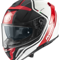 Каска PREMIER DEVIL PH 2 BLACK/WHITE/RED