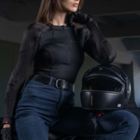 Дамско протекторно боди PANDO MOTO - SHELL WW BLACK 02