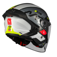 Скутер каска MT COSMO SV SILENCE B3 YELLOW GLOSS