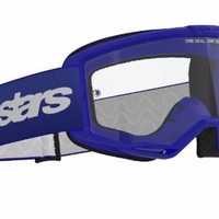 Мотокрос очила ALPINESTARS VISION 3 WORDMARK BLUE CLEAR