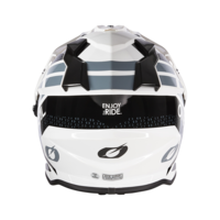 Ендуро каска O'NEAL SIERRA II R WHITE/BLACK/GRAY V.24