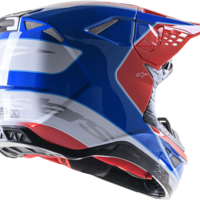 Мотокрос каска ALPINESTARS SM10 AEON RD/BL