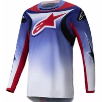 Мотокрос джърси Alpinestars FLUID WURX PURPLE/RED