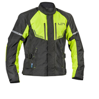 Текстилно мото яке Lindstrands Lomsen Black/HV yellow
