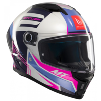 Каска MT STINGER 2 TRON C8 GLOSS PINK
