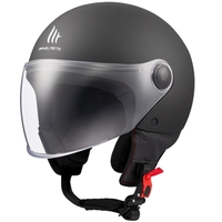 КАСКА ЗА СКУТЕР MT STREET S SOLID A1 MATT BLACK