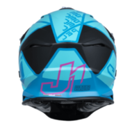 Mотокрос каска Just1 J-39 Thruster Petrol Blue/Fuxia Black