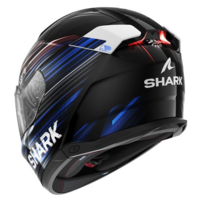 Каска SHARK SKWAL i3 LIGHT-BLUR BLACK/BLUE/RED
