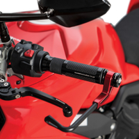 Мото ръкохватки BARRACUDA B-LUX RACING GRIPS BLACK