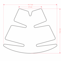 Протектор за резервоар   CGS749CP/PR3548