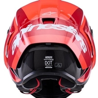 Каска ALPINESTARS Supertech R10 Arius Black/White/Duo Red