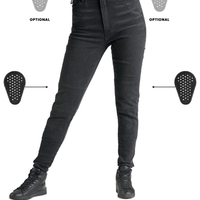 Дамски мото дънки PANDO MOTO KUSARI COR 01 - Skinny-Fit Cordura® - LONG