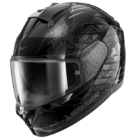 Каска SHARK RIDILL 2 REPTAIA BLACK/GREY