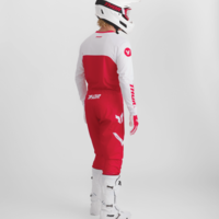 Мотокрос джърси THOR RIDEMODE MENACE RED