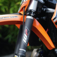 Калъф за вилка RFX Race Series Forkshrink Upper Fork WP White/Red