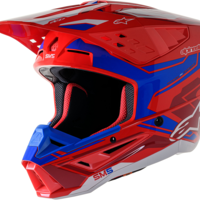 Мотокрос каска ALPINESTARS SM5 ACT 2 RED/BL
