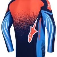 Мотокрос джърси Alpinestars TECHSTAR NOMUR NAVY/ОRANGE/BLUE