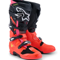 Мотокрос ботуши ALPINESTARSECH TECH 7 BLK/RD FLUO/PINK
