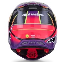 Мотокрос каска ALPINESTARS SM10 ERA PINK/VIO/YL